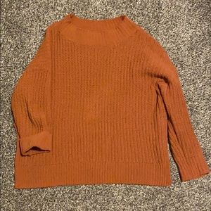 Aerie - Rust Mockneck Sweater